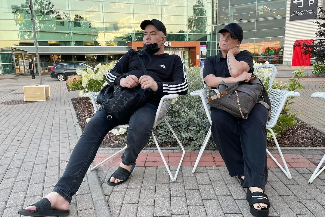 Андрей Данилко и Инна Белоконь в Юрмале / © instagram.com/v_serduchka