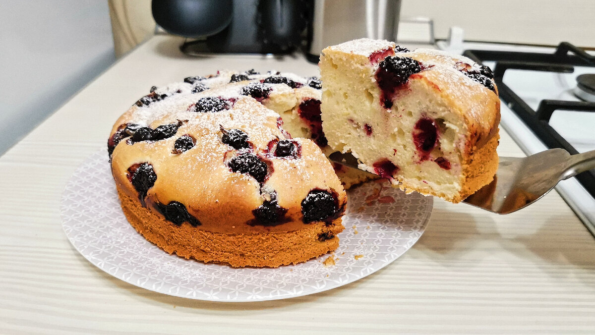 Румяные и ароматные кексы с ягодами на каждый день