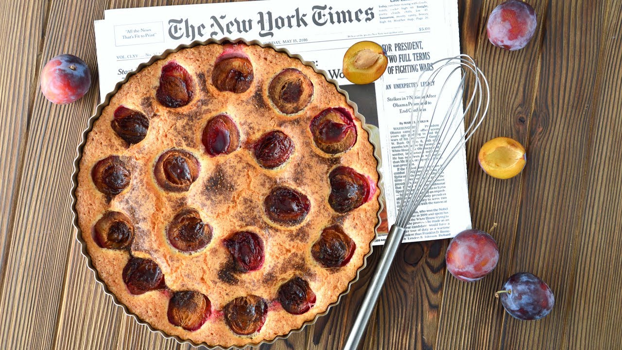 Знаменитый сливовый пирог из The New York Times