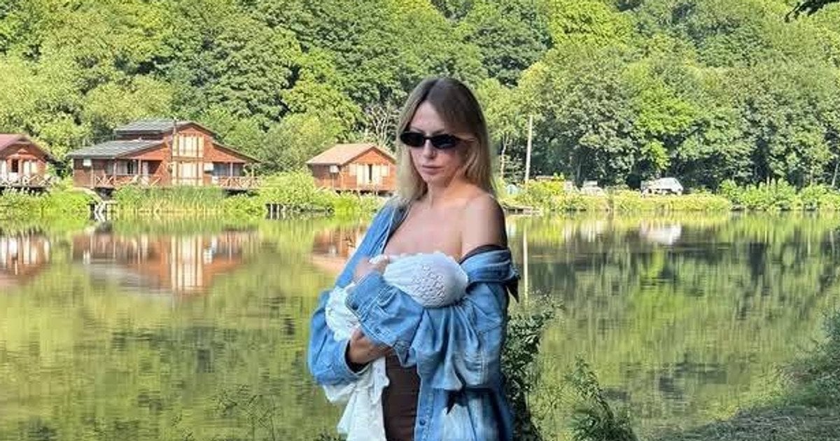 Леся Нікітюк із однорічним сином покинула Київ через атаки РФ: де зараз ведуча