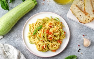 Спагетти из кабачков буквально за 15 минут