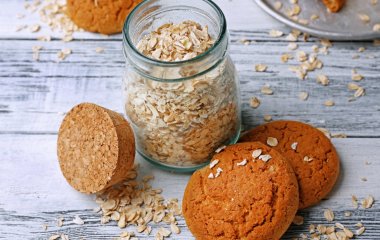 Вівсяне печиво з родзинкою