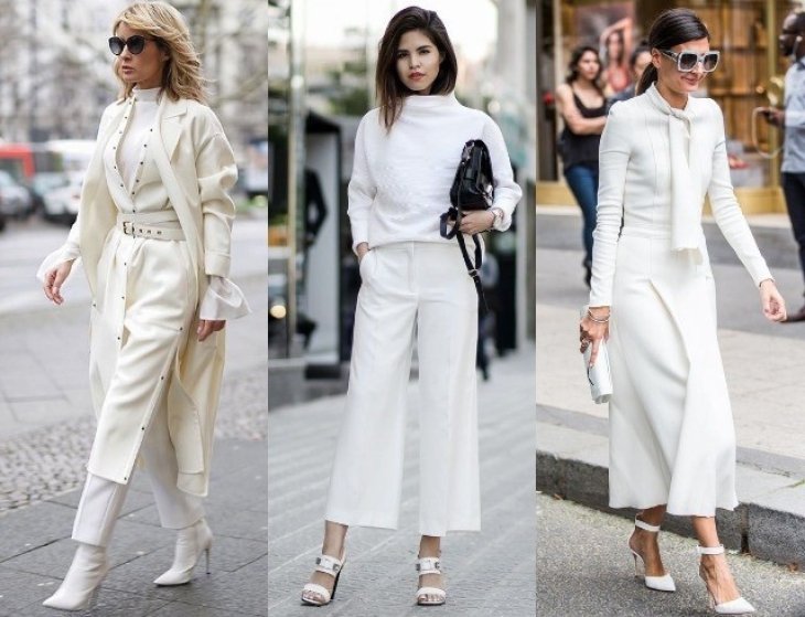 Белла в белом: супермодель показывает, как носить белоснежный total look этой осенью