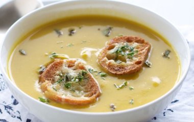 Гороховый суп-пюре постный