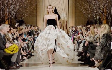 Показ моды Oscar de la Renta осень-зима 2018-2019, фото