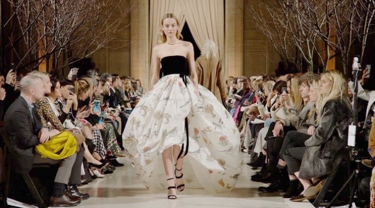 Показ моды Oscar de la Renta осень-зима 2018-2019, фото