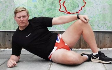 Чоловік створить найбільший GPS-малюнок пеніса за 24 години: він подолає 120 км (фото)