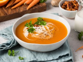 Морковный суп-пюре: диетический рецепт