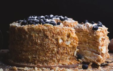 Рецепт быстрого наполеона без выпечки