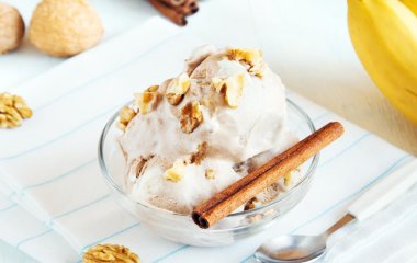 Готовим полезное мороженое из банана