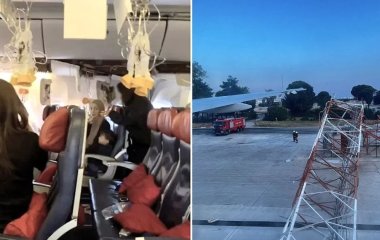 Пробито салон: літак із 267 людьми потрапив в аварію після приземлення в Анталії — фото