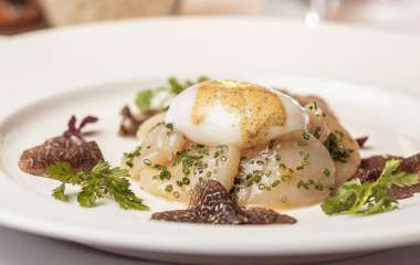 Карпаччо из морских гребешков