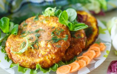 Луковые котлеты из самых простых ингредиентов