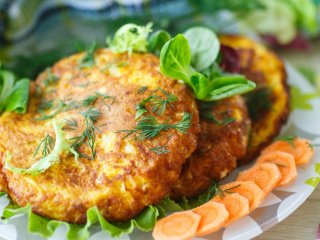 Луковые котлеты из самых простых ингредиентов