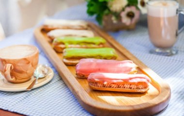 Рецепт приготовления эклеров в домашних условиях