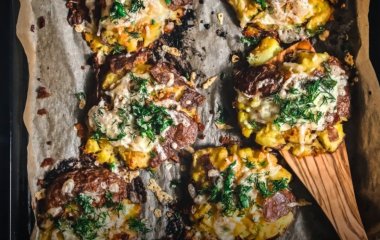 Мятый картофель - идеальный гарнир!