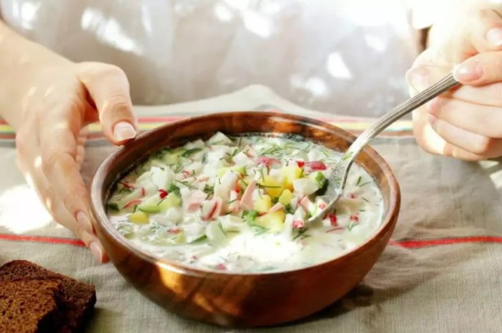 5 рецептов по-настоящему необычной окрошки