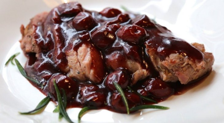 РЕЦЕПТ ТЕЛЯЧЬЕЙ ПЕЧЕНИ В ГРАНАТОВОМ СОУСЕ В СТИЛЕ «ГЛИНТВЕН»