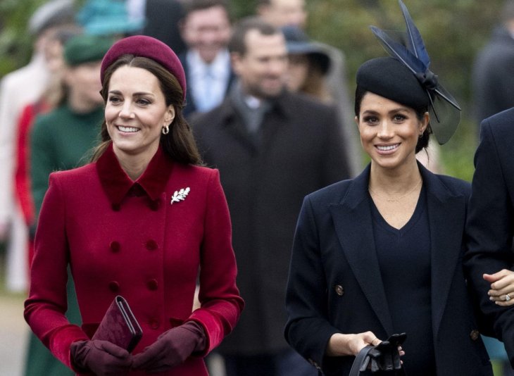 Стало известно, как Меган Маркл и Кейт Миддлтон поздравили принцессу Беатрис в день ее свадьбы