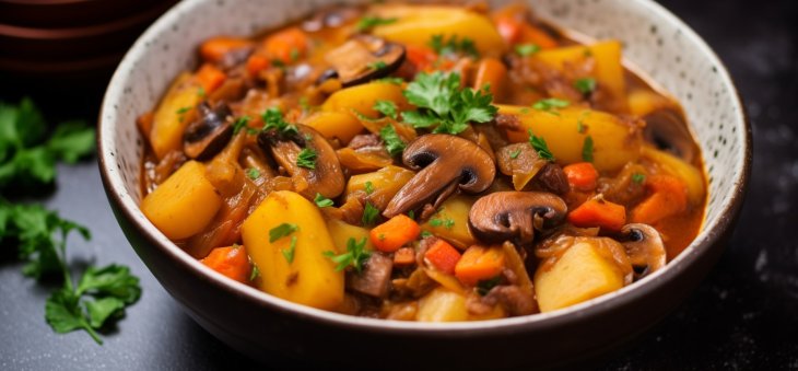 Рецепт легкого ужина: овощное рагу в мультиварке