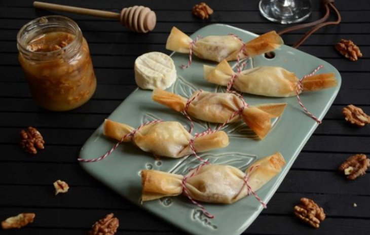 Закуска с камамбером, вкусно и необычно