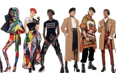 Показ моды Versace осень-зима 2018-2019, фото 
