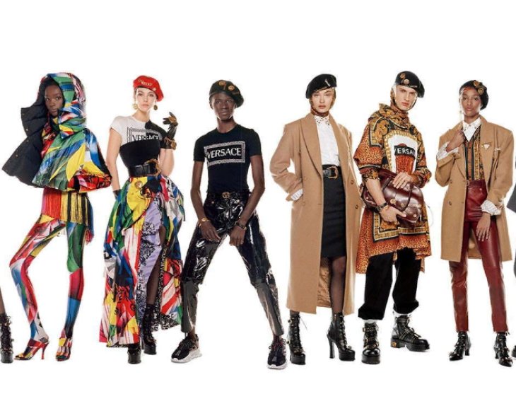 Показ моды Versace осень-зима 2018-2019, фото 