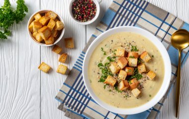 Как готовить сырный крем-суп