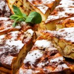 Бисквитный пирог с яблоками: рецепт вкусного десерта