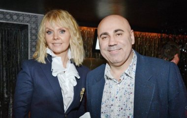 Валерия оделась с мужем в одной цветовой гамме