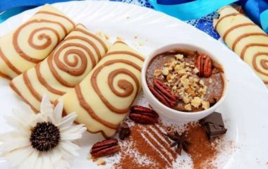 Бабушкин рецепт: как приготовить полосатые блинчики