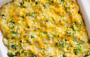 Запеканка из брокколи