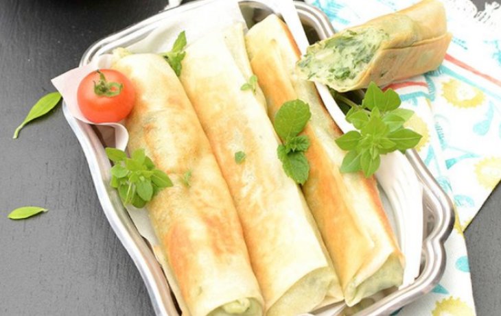 Простой рецепт. Пирожки с картофелем и шпинатом