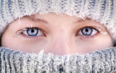 Лікар розповів, чи небезпечний холод для здоров'я очей