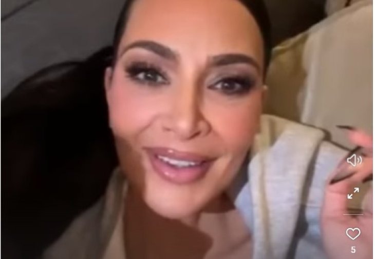 Ким Кардашьян испугалась того, как будет выглядеть в глубокой старости