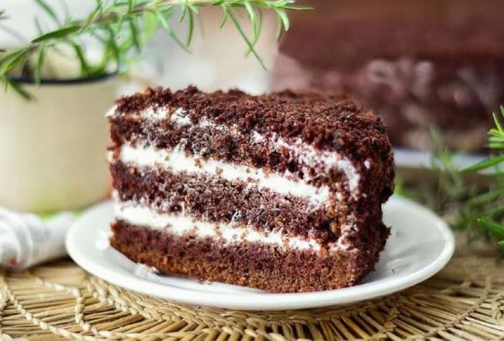Торт «шоколадно-сметанный»