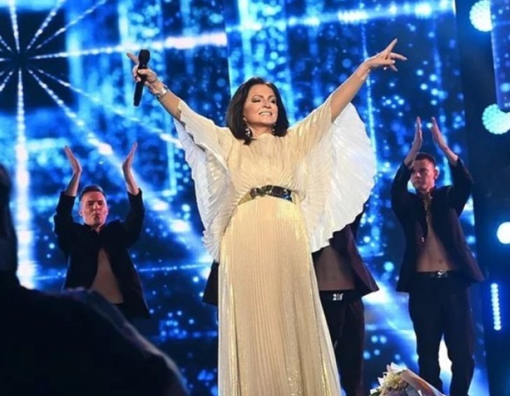 Ротару перед концертом на 