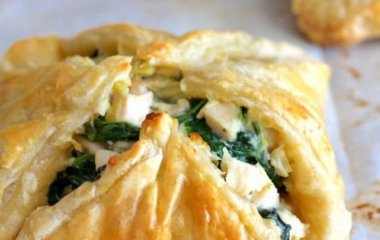 Рецепт слойки с курицей