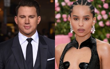 Зои Кравиц и Ченнинга Татума засняли на романтической прогулке