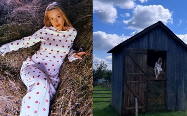 Тина Кароль без макияжа в легком платье на сене в Карпатах спела свой новый хит: София Ротару оценила