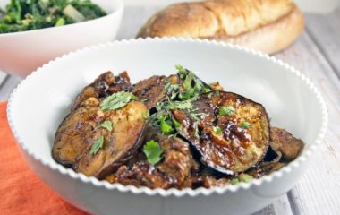 Баклажаны в мёде по-мароккански