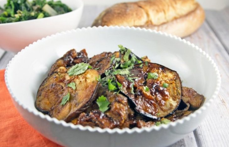 Баклажаны в мёде по-мароккански