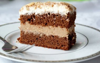 Торт  – шоколадно-творожный