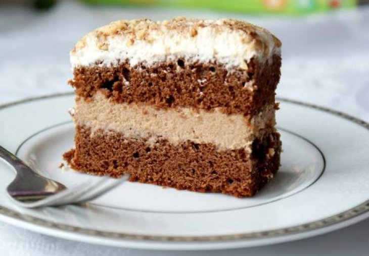 Торт  – шоколадно-творожный