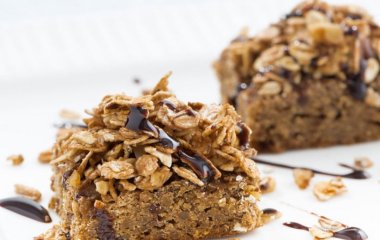 Кофейное пирожное с киноа