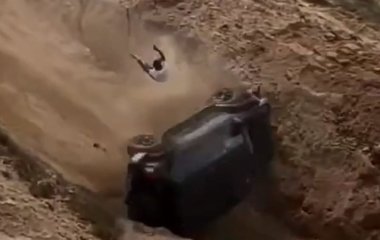 Водій під час аварії 