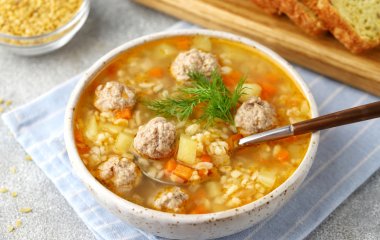 Рецепт супа с фрикадельками