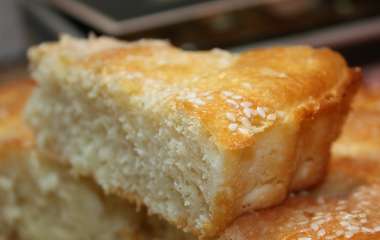 Сырный манник в пароварке