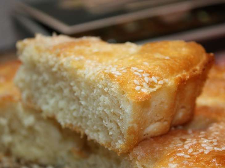 Сырный манник в пароварке