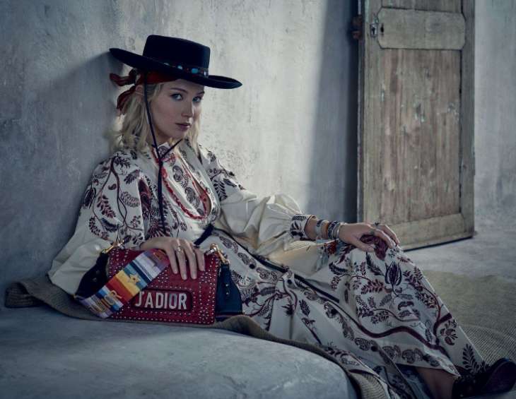 Дженнифер Лоуренс в рекламной кампании коллекции Dior Cruise 2019